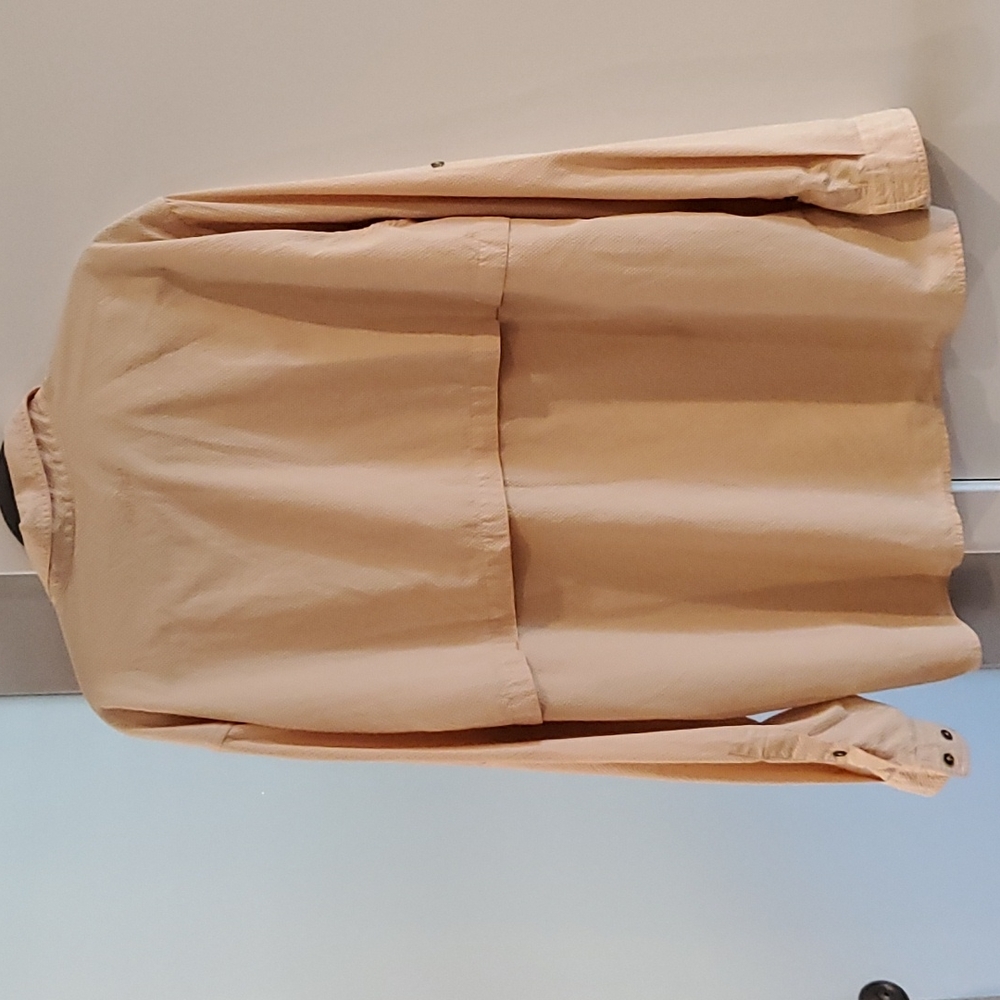 XXL, Orvis Long Sleeve Shirt, Mandarin Orange - Picture 2 of 3